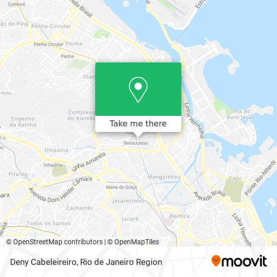 Deny Cabeleireiro map