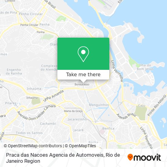Praca das Nacoes Agencia de Automoveis map