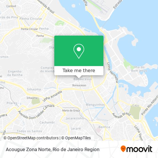 Acougue Zona Norte map