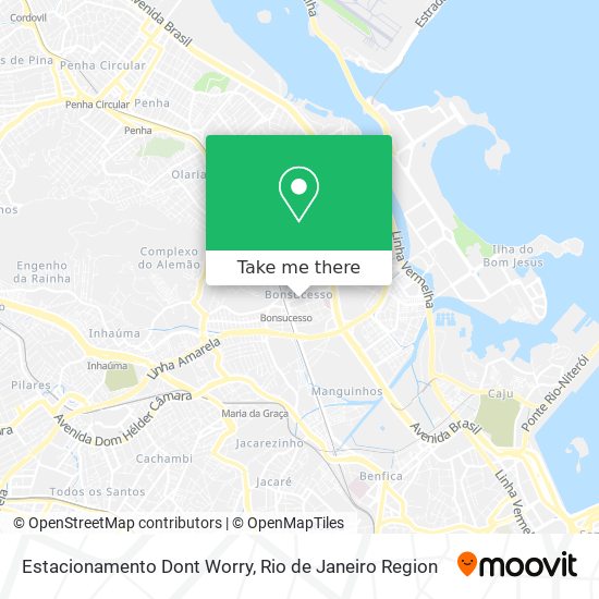 Estacionamento Dont Worry map