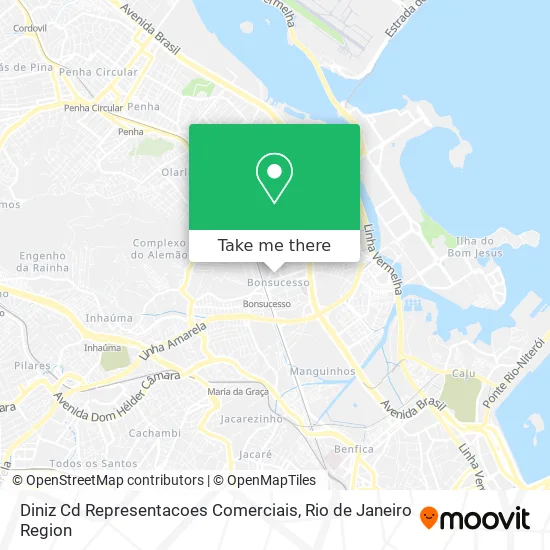 Diniz Cd Representacoes Comerciais map