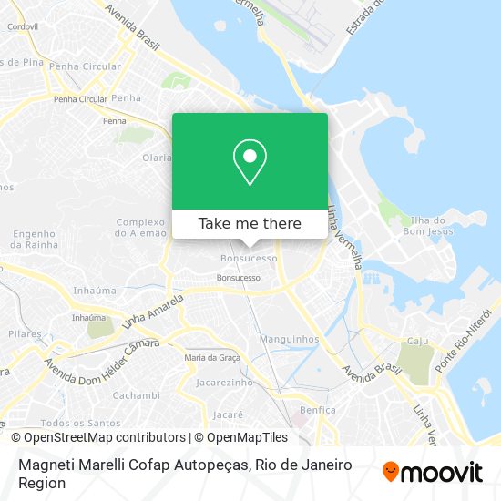 Mapa Magneti Marelli Cofap Autopeças