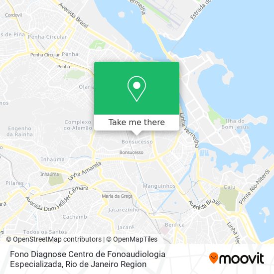Fono Diagnose Centro de Fonoaudiologia Especializada map