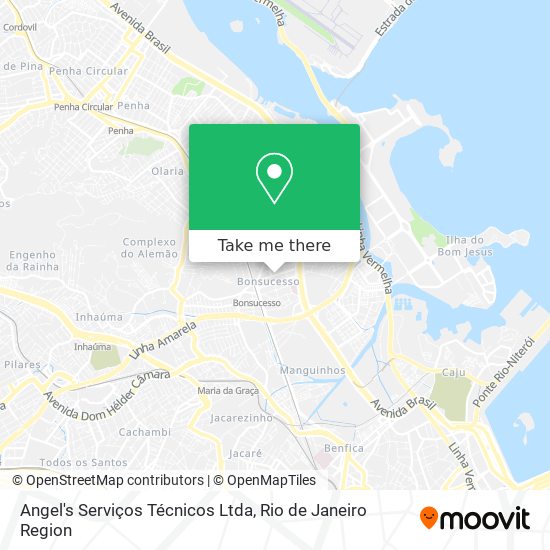 Angel's Serviços Técnicos Ltda map