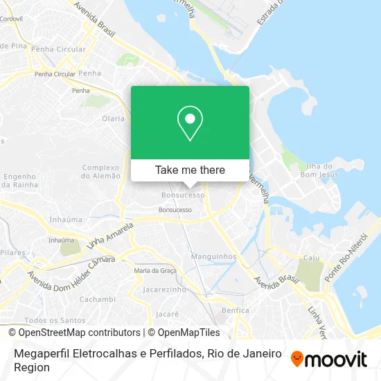 Megaperfil Eletrocalhas e Perfilados map
