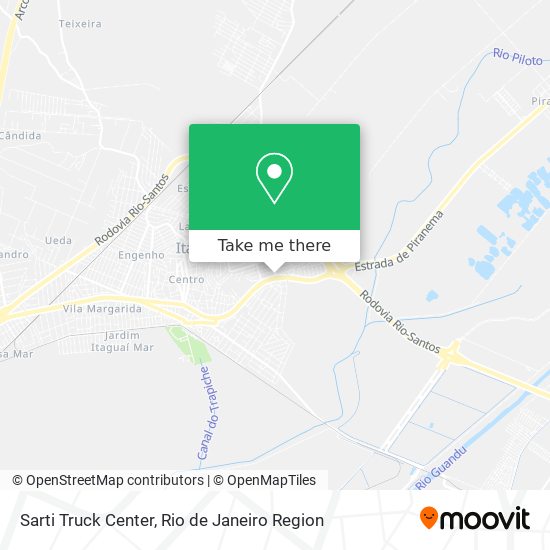 Mapa Sarti Truck Center