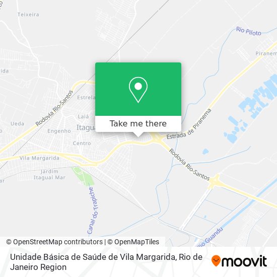 Unidade Básica de Saúde de Vila Margarida map