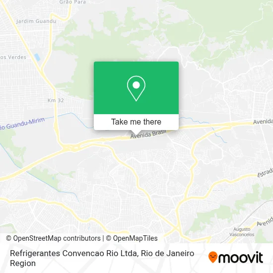 Refrigerantes Convencao Rio Ltda map