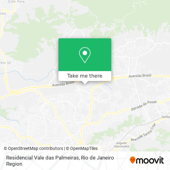 Residencial Vale das Palmeiras map