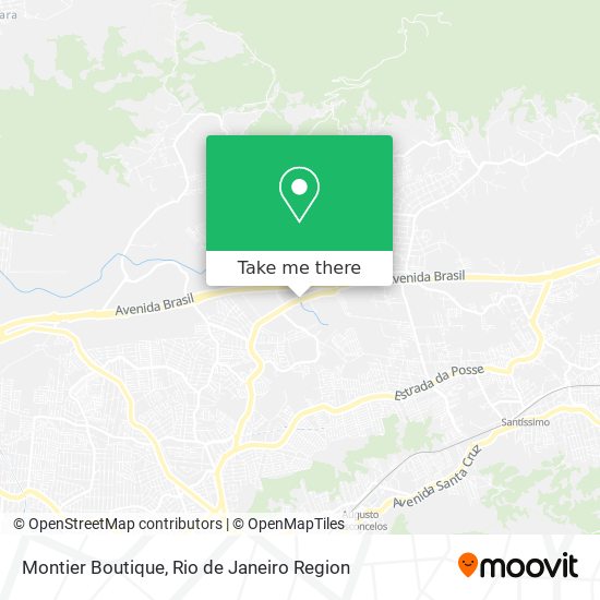 Montier Boutique map