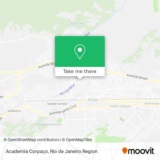 Academia Corpaço map