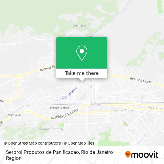 Serprol Produtos de Panificacao map
