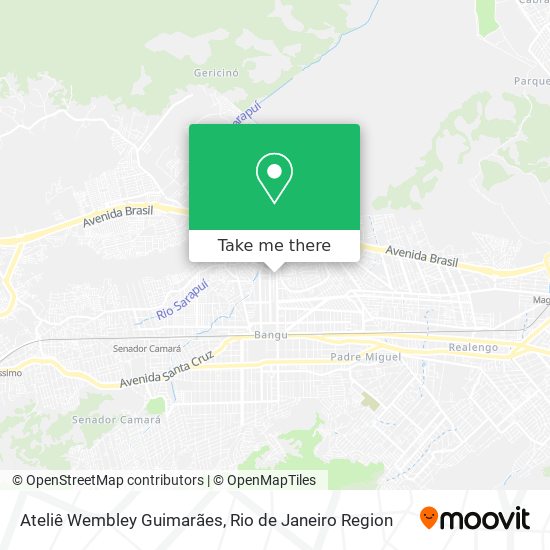 Ateliê Wembley Guimarães map