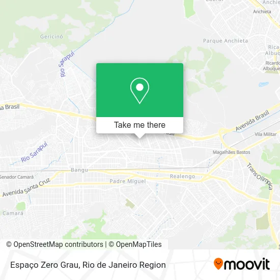 Espaço Zero Grau map