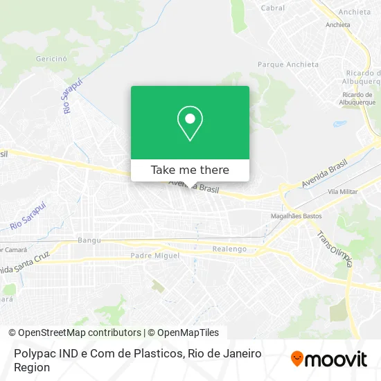 Polypac IND e Com de Plasticos map