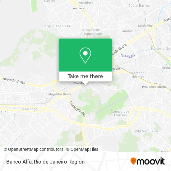 Banco Alfa map