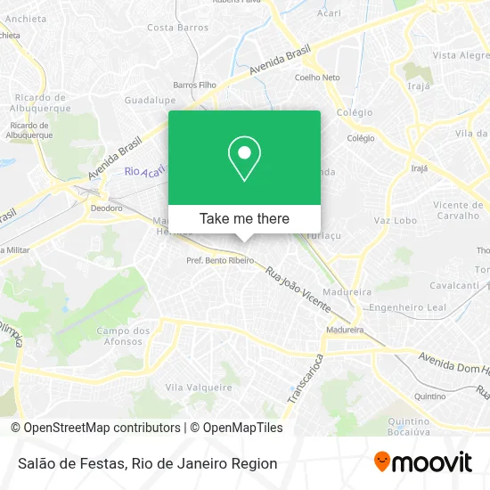 Salão de Festas map