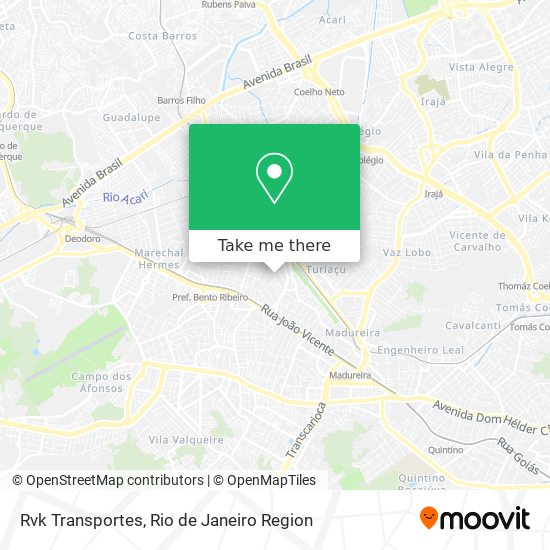 Mapa Rvk Transportes