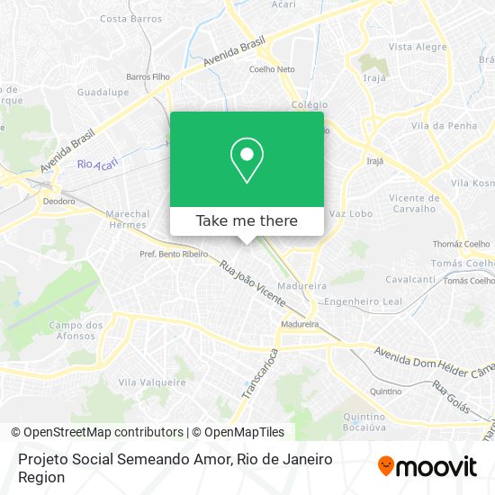 Projeto Social Semeando Amor map