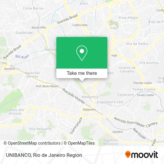 UNIBANCO map
