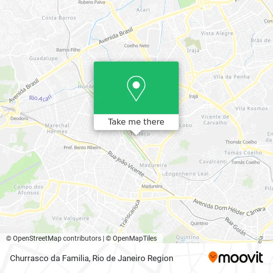 Churrasco da Familia map
