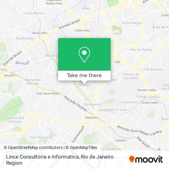 Mapa Lince Consultoria e Informatica