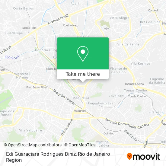 Edi Guaraciara Rodrigues Diniz map