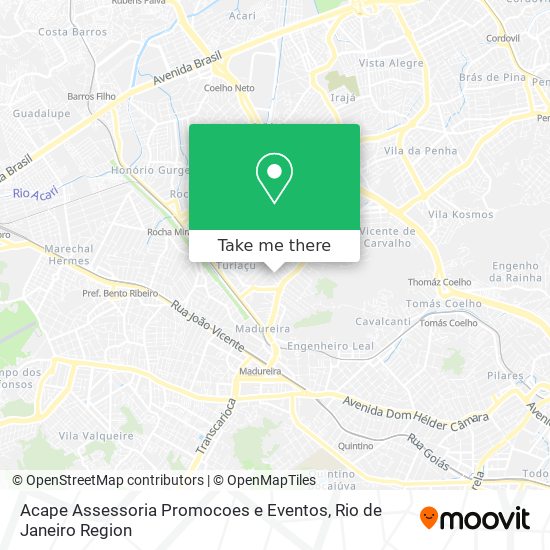 Acape Assessoria Promocoes e Eventos map