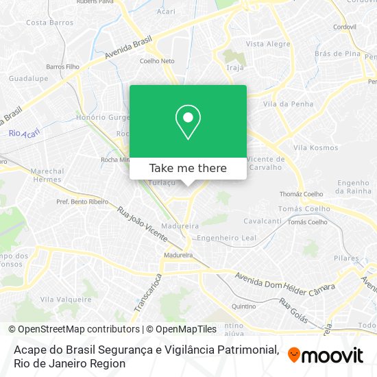 Acape do Brasil Segurança e Vigilância Patrimonial map