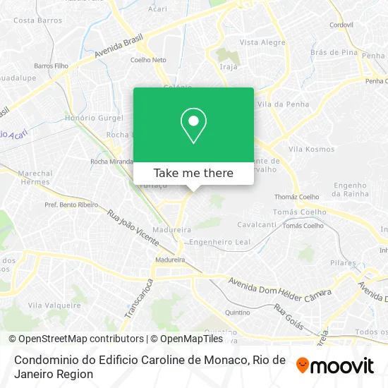 Condominio do Edificio Caroline de Monaco map