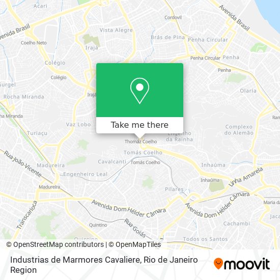 Industrias de Marmores Cavaliere map