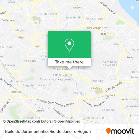 Baile do Juramentinho map
