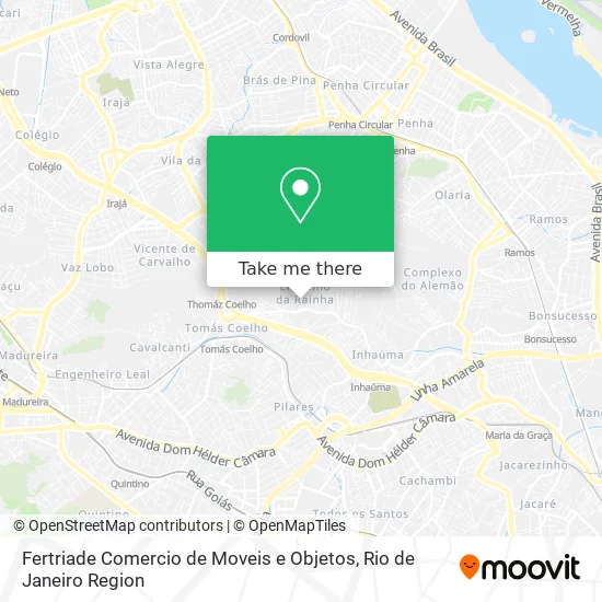 Fertriade Comercio de Moveis e Objetos map