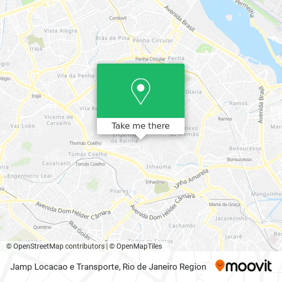 Jamp Locacao e Transporte map