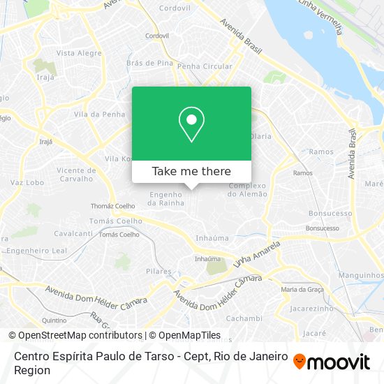 Centro Espírita Paulo de Tarso - Cept map