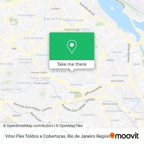 Vitor-Flex Toldos e Coberturas map