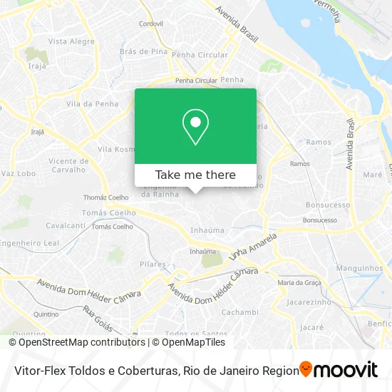 Vitor-Flex Toldos e Coberturas map