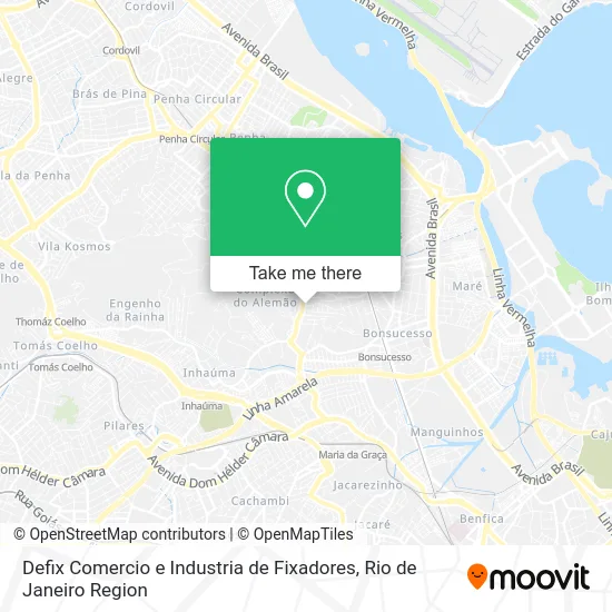 Defix Comercio e Industria de Fixadores map