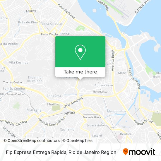 Flp Express Entrega Rapida map