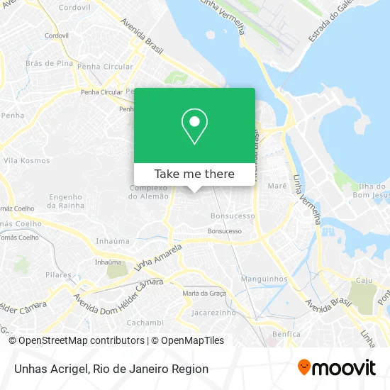 Unhas Acrigel map