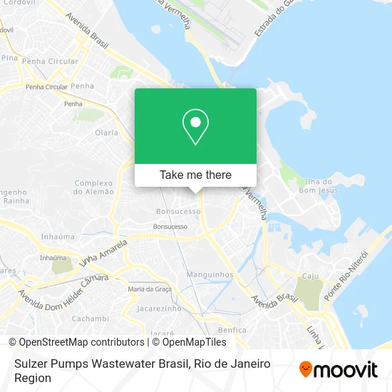 Sulzer Pumps Wastewater Brasil map