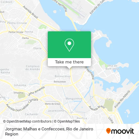 Jorgmac Malhas e Confeccoes map