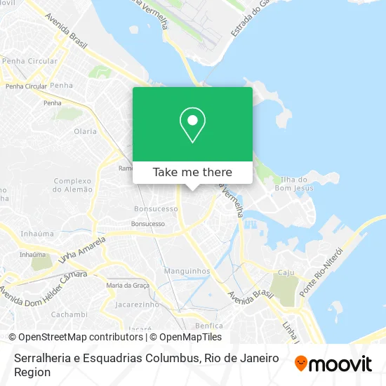 Serralheria e Esquadrias Columbus map