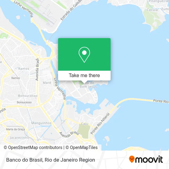 Banco do Brasil map