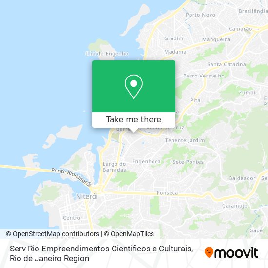 Serv Rio Empreendimentos Cientificos e Culturais map