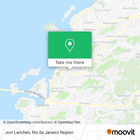 Jovi Lanches map