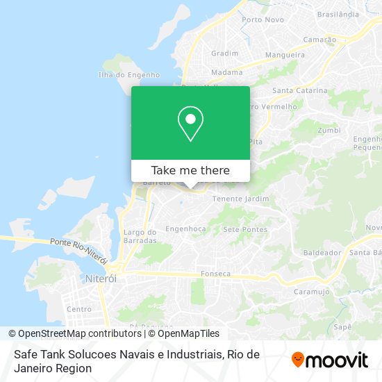 Safe Tank Solucoes Navais e Industriais map