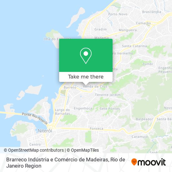 Brarreco Indústria e Comércio de Madeiras map