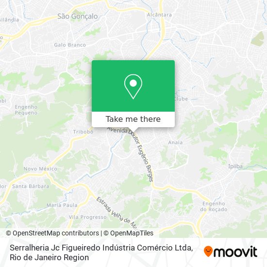 Serralheria Jc Figueiredo Indústria Comércio Ltda map