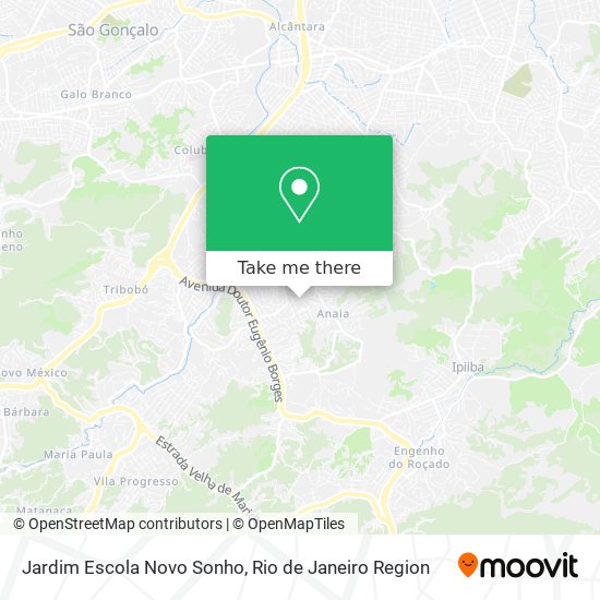 Jardim Escola Novo Sonho map